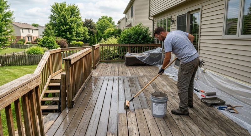Deck Sealing in Bellevue, WA