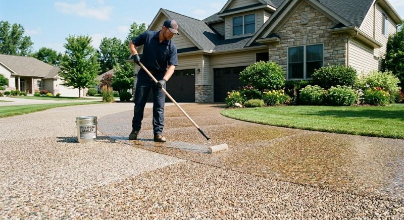 Concrete Driveway Sealing in Redmond, WA