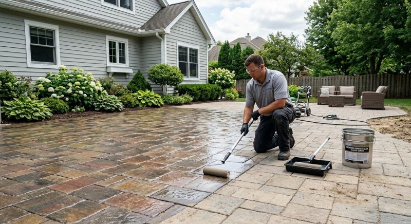 Porch Concrete Sealing in Gig Harbor, WA