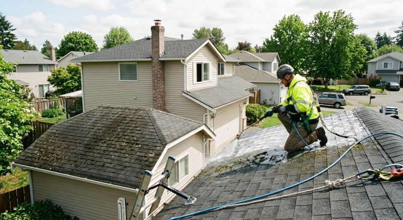 Roof Dirt Removal in Vancouver, WA